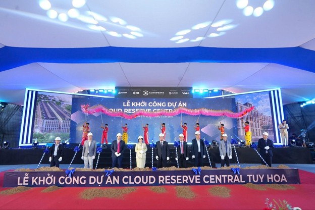 Tập đoàn Cloud Gate đồng loạt khởi công: Cloud Reserve Central Tuy Hòa, Cloud Icon L’Avenir và khởi động Nhà ở xã hội An Phú