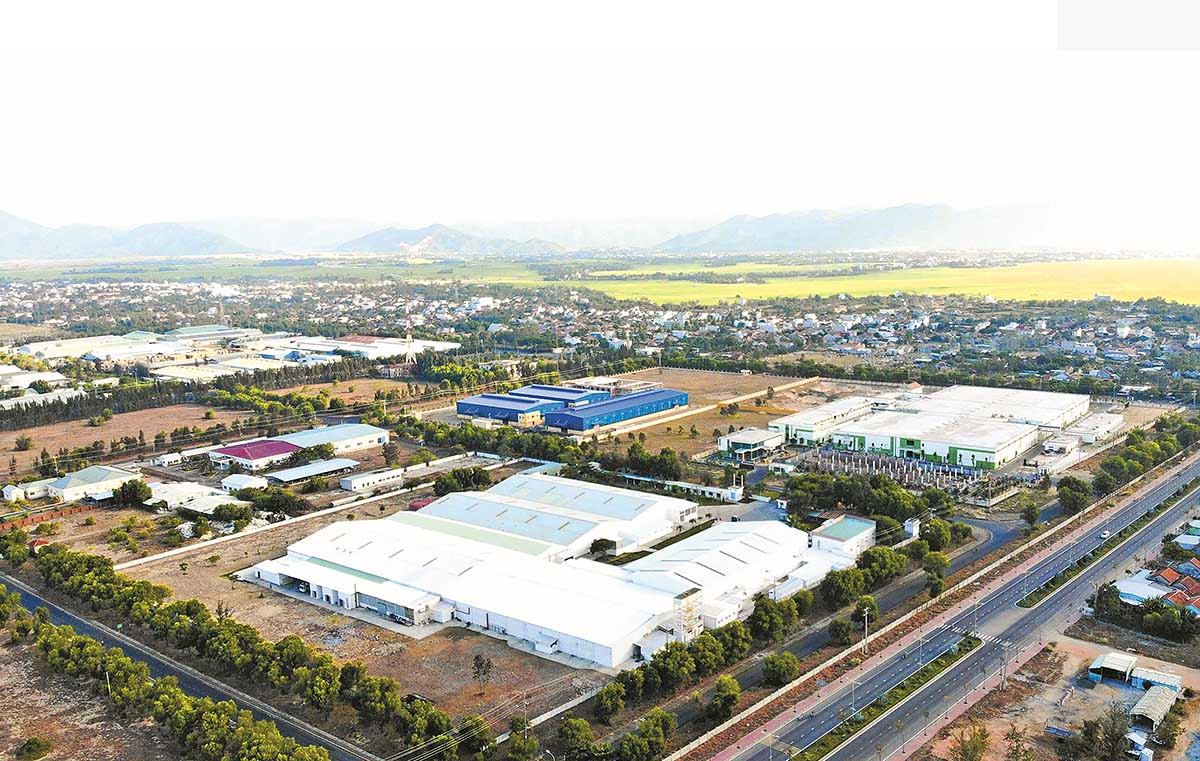 Toàn cảnh KCN Hòa Hiệp thuộc KKT Nam Phú Yên