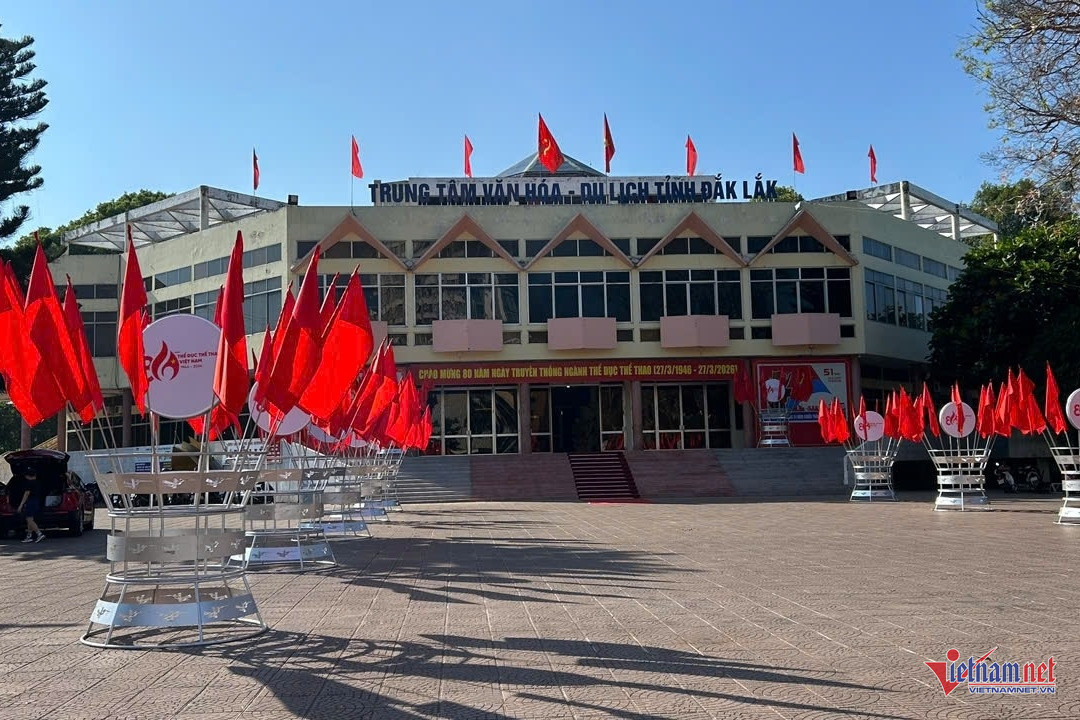 Trung tâm Văn hóa - Du lịch Đắk Lắk đã xuống cấp.