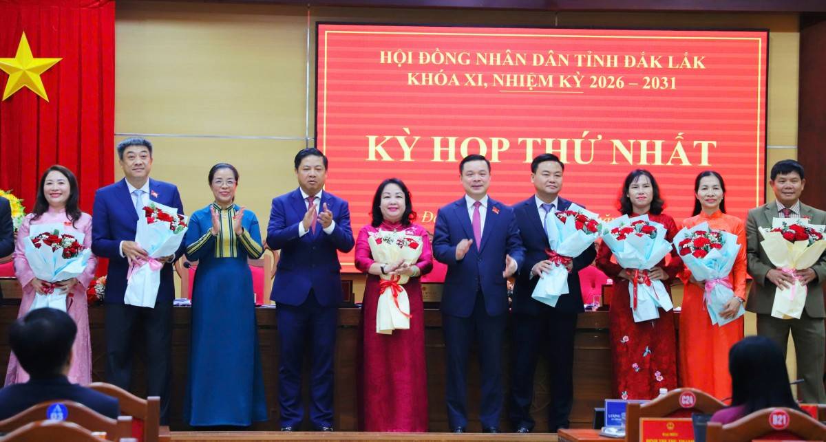 Ông Đỗ Hữu Huy được bầu làm Chủ tịch UBND tỉnh Đắk Lắk