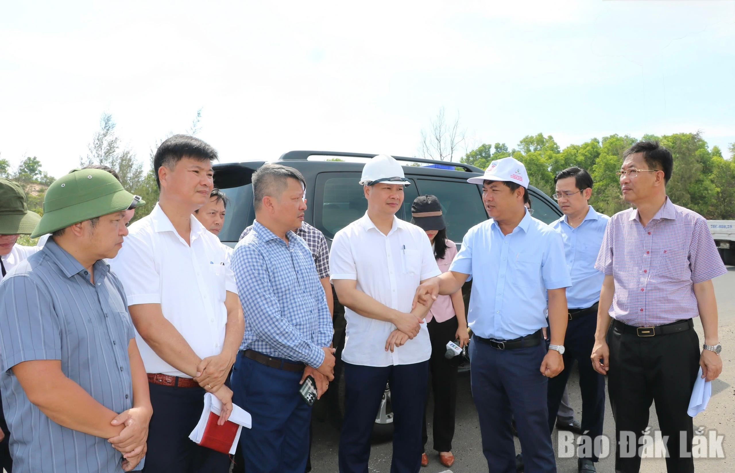 Bí thư Tỉnh ủy Lương Nguyễn Minh Triết kiểm tra thực địa Dự án Khu đô thị hỗn hợp DL-2.